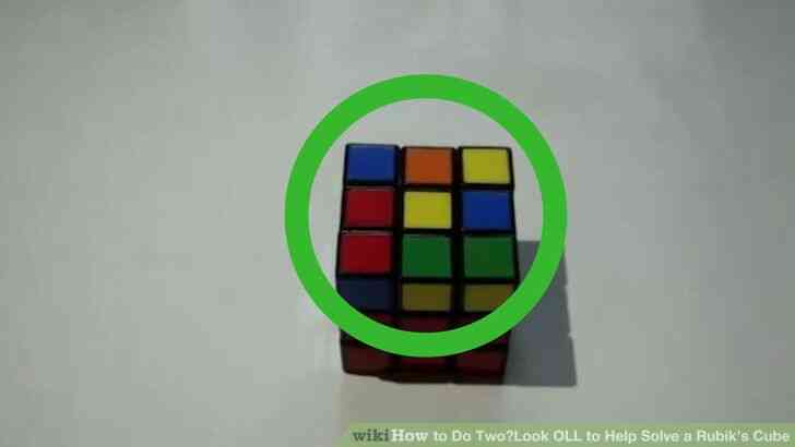Image intitulée Faire Deux-Look OLL pour Aider à Résoudre un Rubik